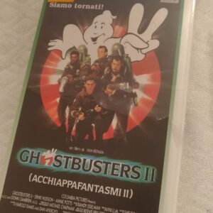 Ghostbusters II – Italian VHS Tape (Sealed)