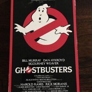 Ghostbusters (1984) – Original English VHS (Columbia Pictures / RCA)