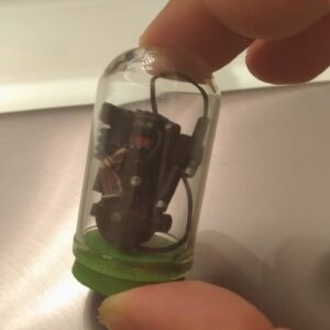 Micro Proton Pack in Glass Dome – Custom One-of-a-Kind