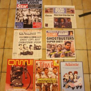 Original Ghostbusters press clippings (1984-1989)