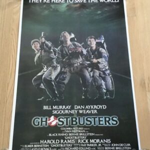 Raro Poster Originale da Teca Cinematografica – Ghostbusters (1984)