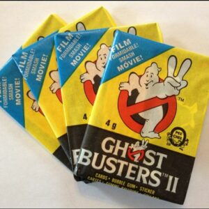 Ghostbusters II – Trading Cards + Bubble Gum (1989)
