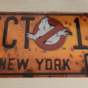 ECTO-1 License Plate – Tribute to the Italian Premiere of Ghostbusters: Afterlife
