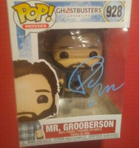 Funko Pop! Movies – Mr. Grooberson #928 (Ghostbusters: Afterlife) signed by Paul Rudd with COA