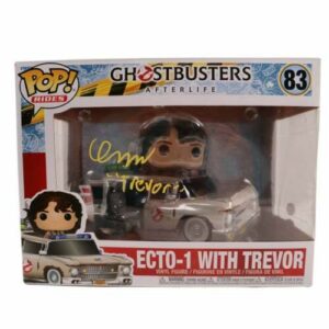Funko Pop! Rides – Ghostbusters: Afterlife Trevor #83 signed by Finn Wolfhard (JSA authenticated)