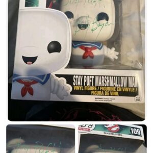 Funko Pop! Ghostbusters #109 – Stay Puft Marshmallow Man 6" (Supersized) signed by Bill Bryan with COA