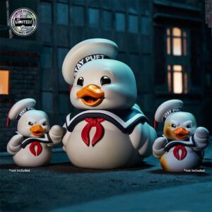 Official Ghostbusters Giant Stay Puft TUBBZ Cosplaying Duck – Marshmallow Scented (Limited Edition 2.000 pezzi)