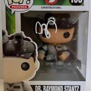 Funko Pop! Movies – Ghostbusters Dr. Raymond Stantz #105 signed by Dan Aykroyd with Beckett COA