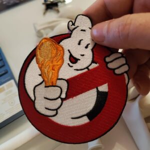 Patch – Buffalo Ghostbusters (ghost with fried chicken)