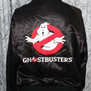 Original 1983 Ghostbusters Satin Embroidered Crew Jacket by Revelation Rags