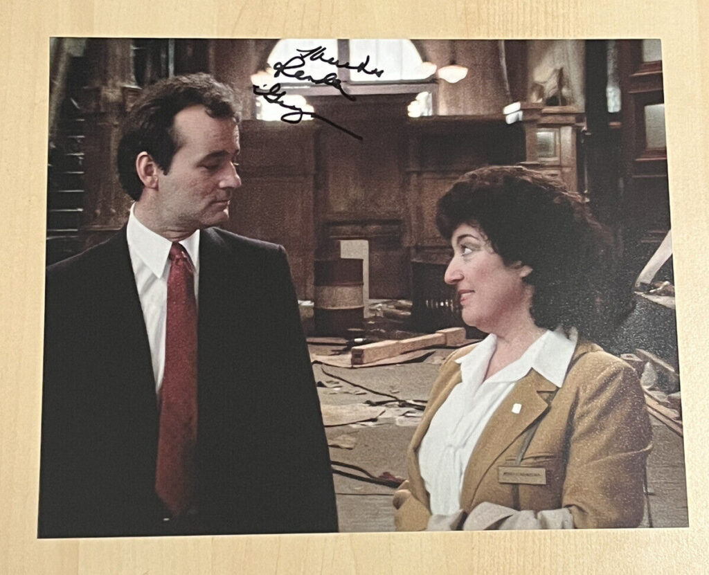 Rhoda Gemignani signed 8x10 Photo – Ghostbusters (con COA)