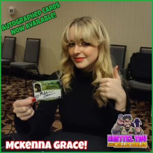 Ghostbusters Trading Card – Autographed by McKenna Grace (Limited Edition 100 pieces)
