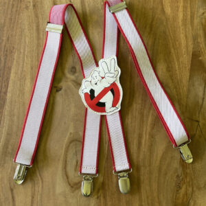 Ghostbusters II – Kids' Suspenders – 1988 Columbia Pictures Vintage