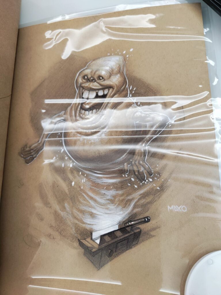 Hank Mayo – Slimer “Handpainted Limited Edition” (One-of-One / Pezzo Unico)