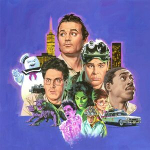 Ghostbusters – Original Motion Picture Score (2XLP Colored Vinyl – Limited Edition with Artwork by Paul Mann)