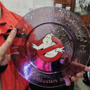 Murano Glass Plate – Limited Edition for the 40th Anniversary of Ghostbusters (2024)