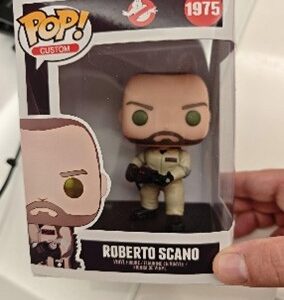 Funko Pop! Custom – “Roberto Scano” Ghostbuster (1975 edition)