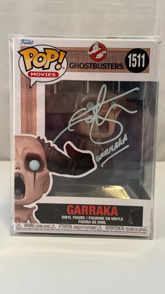 Ghostbusters: Frozen Empire – Garraka Funko POP! #1511 signed by Ian Whyte